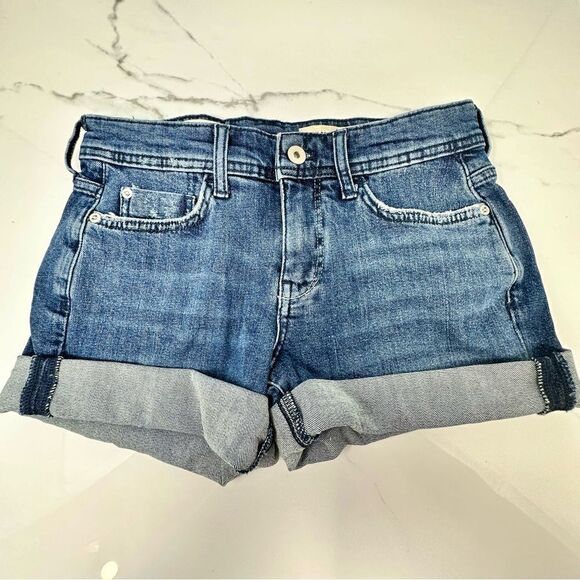 Pilcro and the Letterpress Denim Boyfriend Shorts- Size 25 - Picture 1 of 7